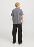 Jack & Jones Baskılı Füme Erkek Çocuk T-Shirt 12258924