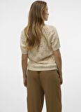 Vero Moda Kazak, XS, Krem