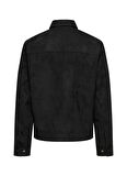 Only & Sons Normal Siyah Erkek Ceket ONSYUKI FAKE SUEDE JACKET OTW