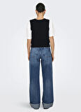 Only Siyah Kadın Yelek ONLALVILDA SL WAISTCOAT CC KNT