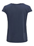 Only Kadın Regular Fit V Yaka Basic T-Shirt - 15326642