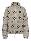 Only Kadın Yarım Fermuarlı Teddy Sweatshirt - 15340691
