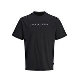 Jack & Jones 12275186 Jprblajayson Ss Tee Siyah