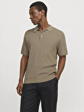 Jack Jones Cooper Knıt Triko Polo Yaka Erkek Tişört 12271483