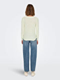Only Knitted Pullover Kadın Bluz 15113356