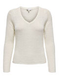 Only Kadın V Yaka Regular Fit Örme Kazak - 15340862