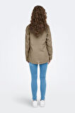 ONLLORCA CANVAS PARKA OTW NOOS KOYU BEJ
