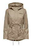 ONLLORCA CANVAS PARKA OTW NOOS KOYU BEJ