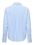 ONLBERIT LIFE L/S SHIRT NOOS WVN Kadın Blue UK Gömlek - 15320243