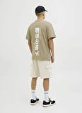 Jack & Jones Bisiklet Yaka Yeşil Erkek T-Shirt 12271257_JJJAYCE TEE SS CREW NECK