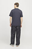 JJTEX TEE SS CREW NECK LACİVERT