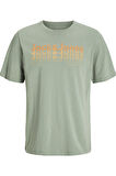 JJTEX TEE SS CREW NECK YEŞİL