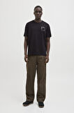 Jack & Jones 12269314 Jjverner Tee Ss Crew Neck Ln Erkek T-Shirt