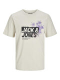 Jack & Jones Erkek Basic Tişört – %100 Pamuk, JJJAXON Modeli 