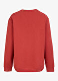 Jack & Jones Bisiklet Yaka Kırmızı Erkek Sweatshırt EXC 12275179_JPRBLAYOUR SWEAT CREW