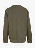 Jack & Jones Bisiklet Yaka Haki Erkek Sweatshırt EXC 12275176_JPRBLAHAF SWEAT CREW