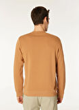 Jack & Jones Bisiklet Yaka Kahve Erkek Sweatshırt EXC 12275176_JPRBLAHAF SWEAT CREW