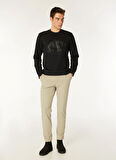 Jack & Jones Bisiklet Yaka Siyah Erkek Sweatshırt EXC 12275173_JCOPOINT SWEAT CREW