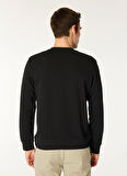 Jack & Jones Bisiklet Yaka Siyah Erkek Sweatshırt EXC 12275173_JCOPOINT SWEAT CREW