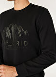 Jack & Jones Bisiklet Yaka Siyah Erkek Sweatshırt EXC 12275173_JCOPOINT SWEAT CREW