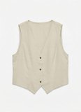 Vero Moda Ekru Kadın Yelek VMMYMILO S/L WAISTCOAT WVN GA