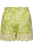 ONLLOU LIFE EMB LOOSE SHORTS WVN AÇIK YEŞİL