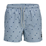 Jack Jones Şort Mayo Maui Mini Stripe