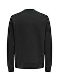 Only & Sons O Yaka Siyah Erkek Sweatshırt ONSDAWSON REG CREW VD