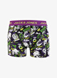 Jack & Jones Mor Erkek Boxer 12276151_JACSPACE SKULL TRUNK TRY
