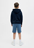Jack & Jones Lastikli Bel Normal Mavi Erkek Çocuk Şort 12269948