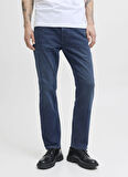 Jack & Jones Normal Bel Normal Mavi Erkek Denim Pantolon 12276482_JJICLARK JJORIGINAL SQ 260