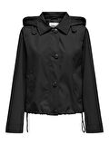 Only Kadın Kapüşonlu Baharlık Parka Ceket - 15342077