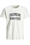JPRBLUTIMMY SS TEE CREW NECK FST BEYAZ