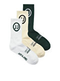 Jack Jones Mostar Tennıs 3 Lü Paket Erkek Çorap 12277067