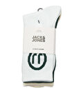 Jack Jones Mostar Tennıs 3 Lü Paket Erkek Çorap 12277067