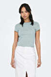 ONLELINA S/S O-NECK SHORT TOP JRS NOOS MİNT