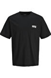 JORVESTERBRO BACK TEE SS CREW NECK SİYAH