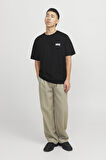 JORVESTERBRO BACK TEE SS CREW NECK SİYAH