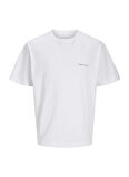 Jack & Jones Bisiklet Yaka Beyaz Erkek T-Shirt 12273388_JORMARRAKESH SKETCH TEE SS