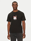 Jack&Jones Jorsplit Graphic Front Tee Erkek T-shirt 12273000
