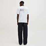 Jack Jones Tişört Split Back Crew Neck