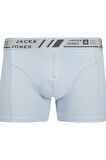 Jack & Jones Erkek 3'lü Düz Renk Boxer Seti - JACAngus Model 