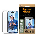 PanzerGlass iPhone 16 Alüminyum Çerçeve UWF Ekran Koruyucu