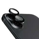 PanzerGlass iPhone 16/16 Plus Hoops Seramik Kamera Koruyucu