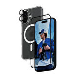 PanzerGlass iPhone 16 3 in 1 Bundle Ekran & Kamera Koruyucu & Kılıf