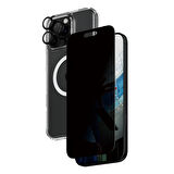 PanzerGlass iPhone 16 Pro Max 3 in 1 Privacy Bundle Ekran & Kamera Koruyucu & Kılıf