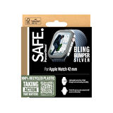 SAFE. by PanzerGlass® Bling Bumper Apple Watch Series 10 | 42mm - Gümüş