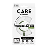 CARE by PanzerGlass iPhone 16 Pro Flagship Urban Combat MagSafe - Yeşil Kılıf