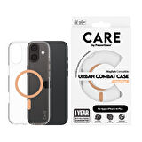 CARE by PanzerGlass iPhone 16 Plus Flagship Urban Combat MagSafe - Turuncu Kılıf