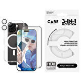 CARE by PanzerGlass iPhone 16 Pro Flagship 3 in 1 Bundle Ekran & Kamera Koruyucu & Kılıf